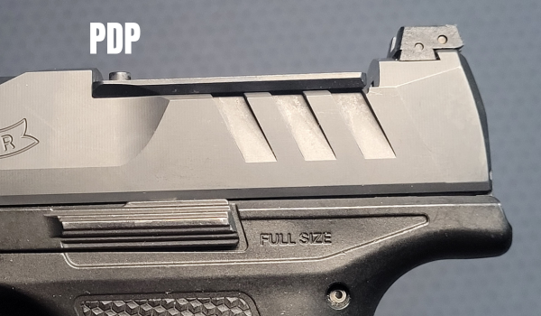 walther pdp slide serrations