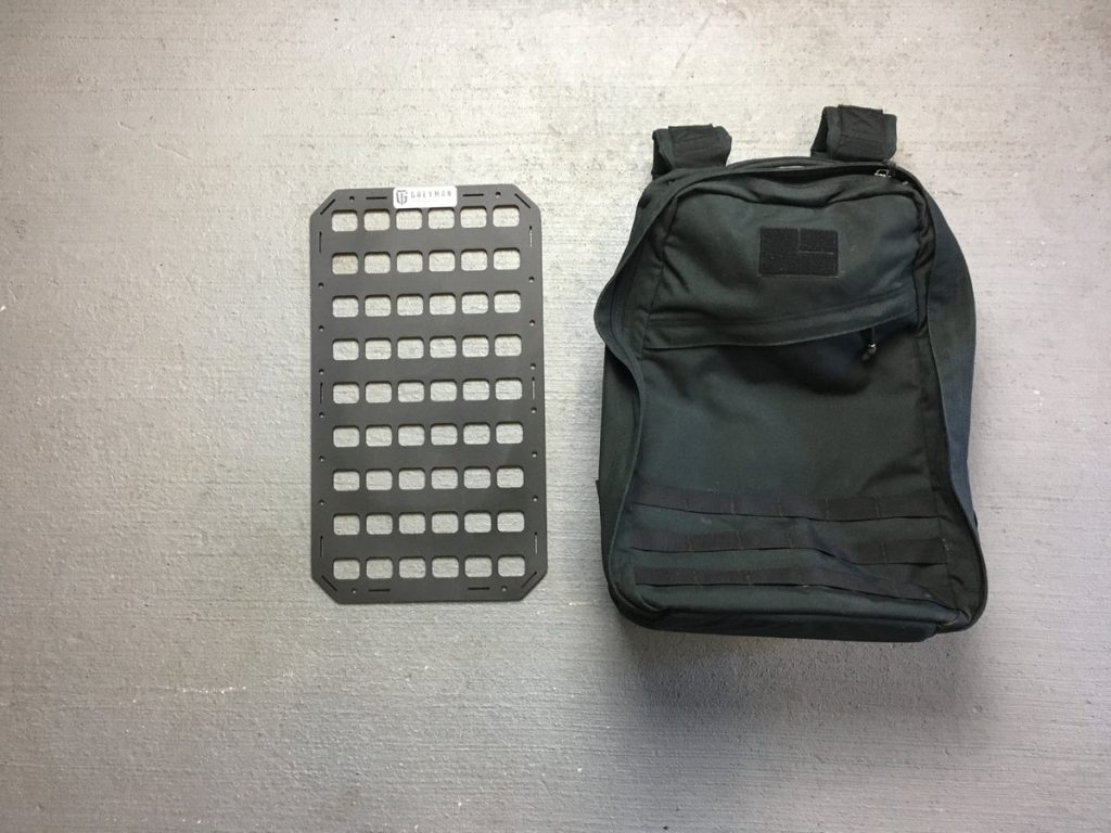 Rigid MOLLE Panel (RMP)